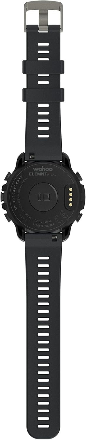 Wahoo ELEMNT RIVAL Multisport GPS Watch - Black