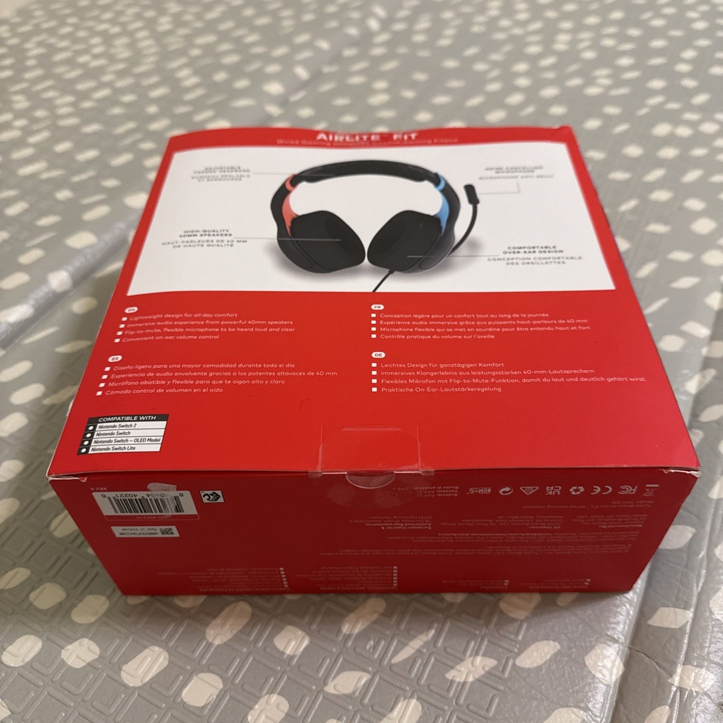 Turtle Beach - Airlite Fit Wired Over-Ear Gaming Headset for Nintendo Switch ...