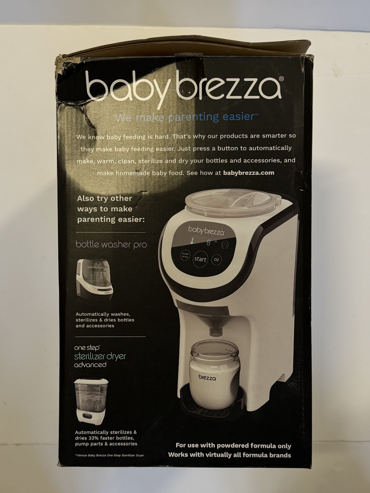 Baby Brezza Formula Pro Mini Automatic Baby Formula Maker - USED