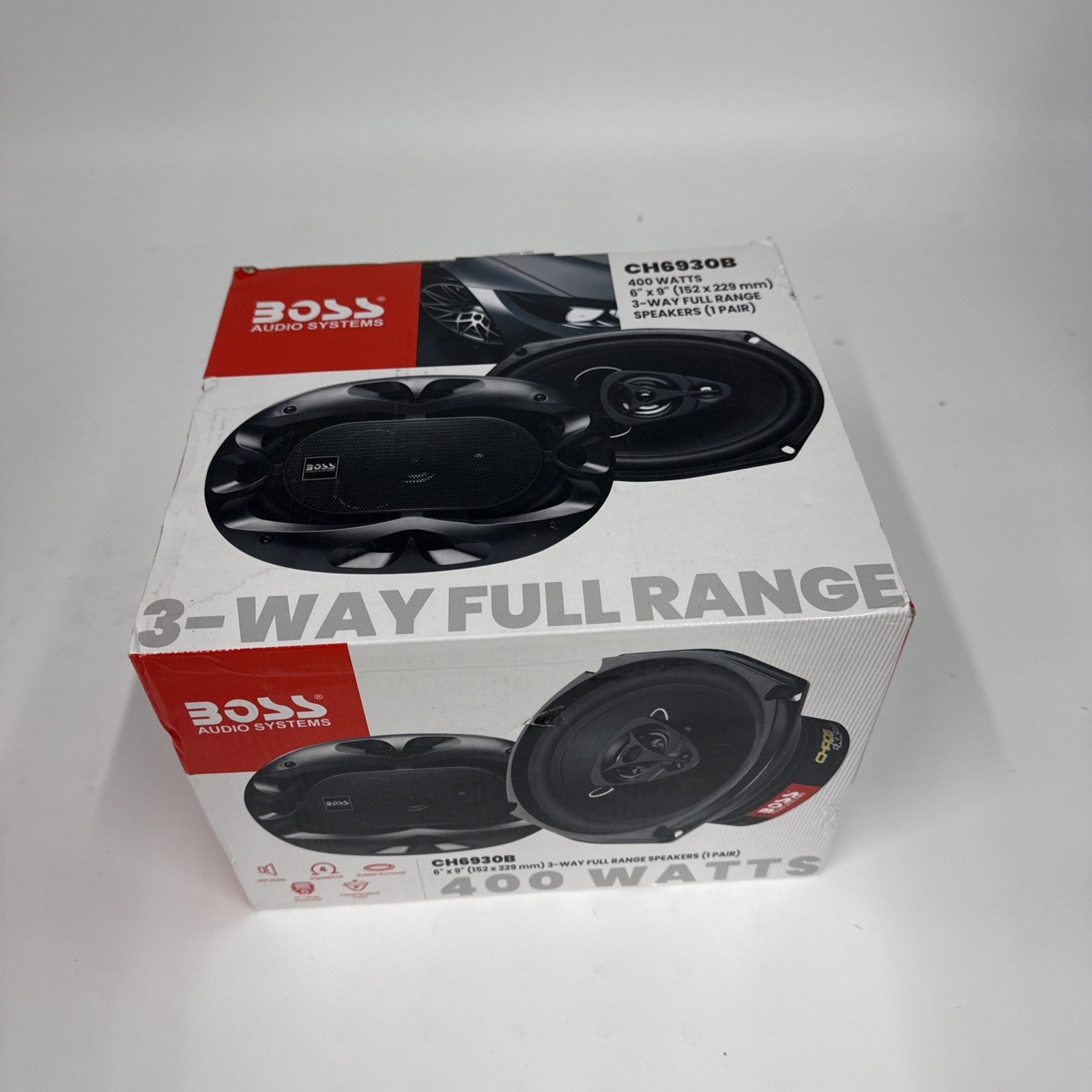 BOSS Audio Systems CH6930B Chaos Series 6 x 9 Inch Car Stereo Door Black 