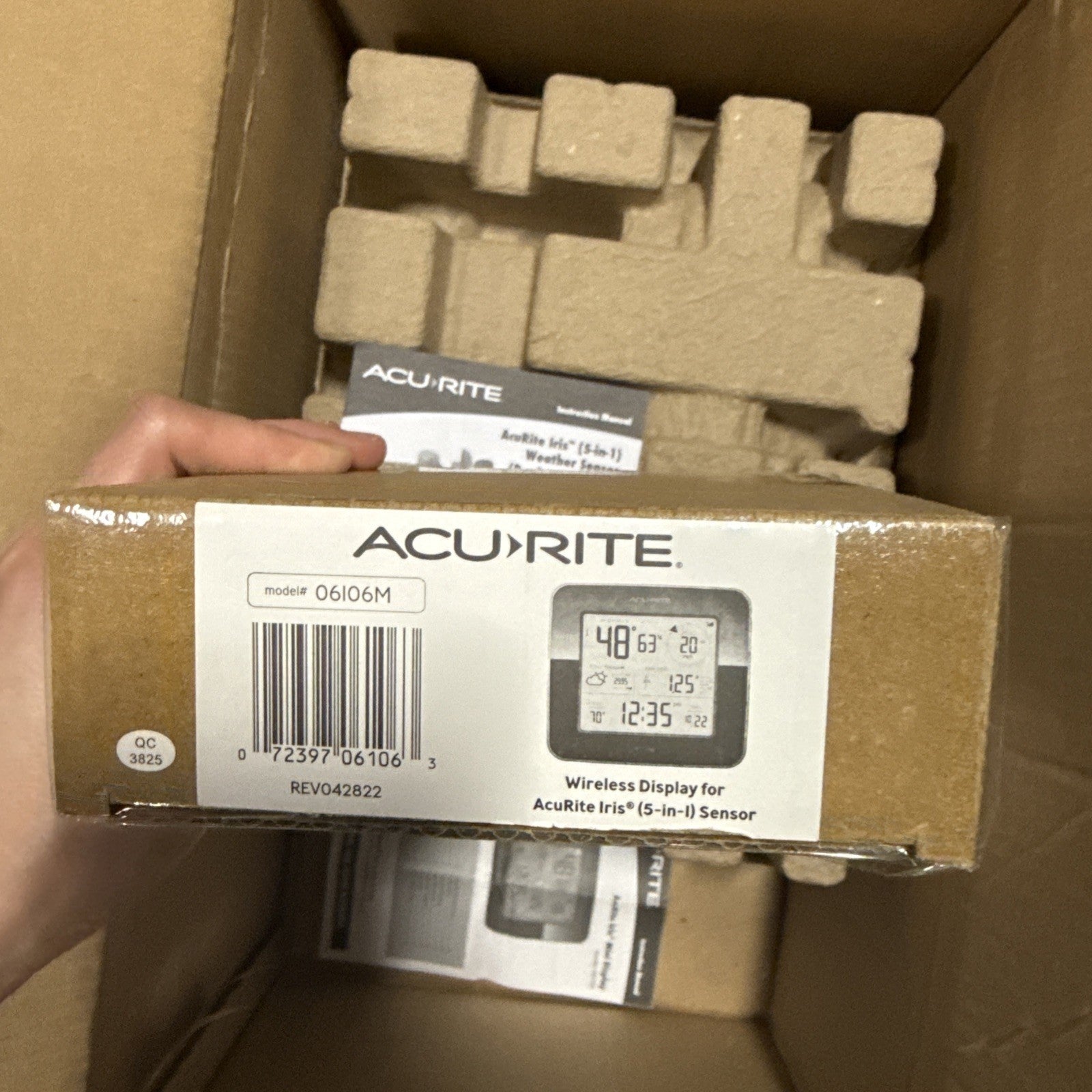 AcuRite Iris (5-in-1) Weather Sensor With mini display