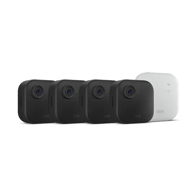 Blink Outdoor 4 XR 4-Camera Smart Security System Battery Powered *NEW SEALED*