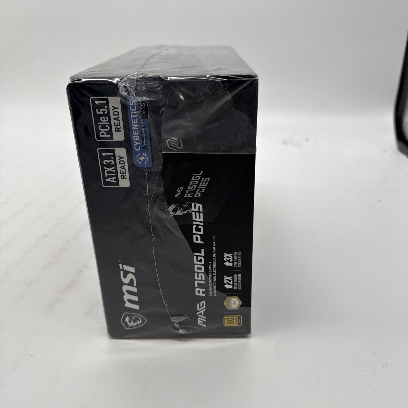 MSI MAG A750GL PCIe5 750W 80+ Gold ATX 3.1 Ready Gaming Power Supply SEALED
