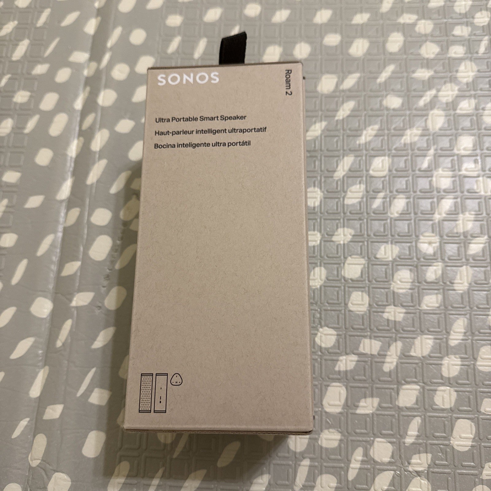 Sonos Roam 2 - White Portable Bluetooth Speaker - Open Box