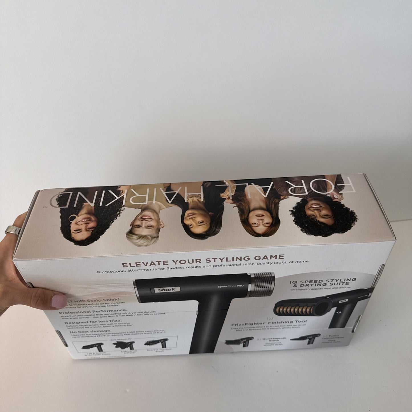 Shark SpeedStyle Pro High Velocity Hair Dryer Diffuser HD731 Open Box (NEW)