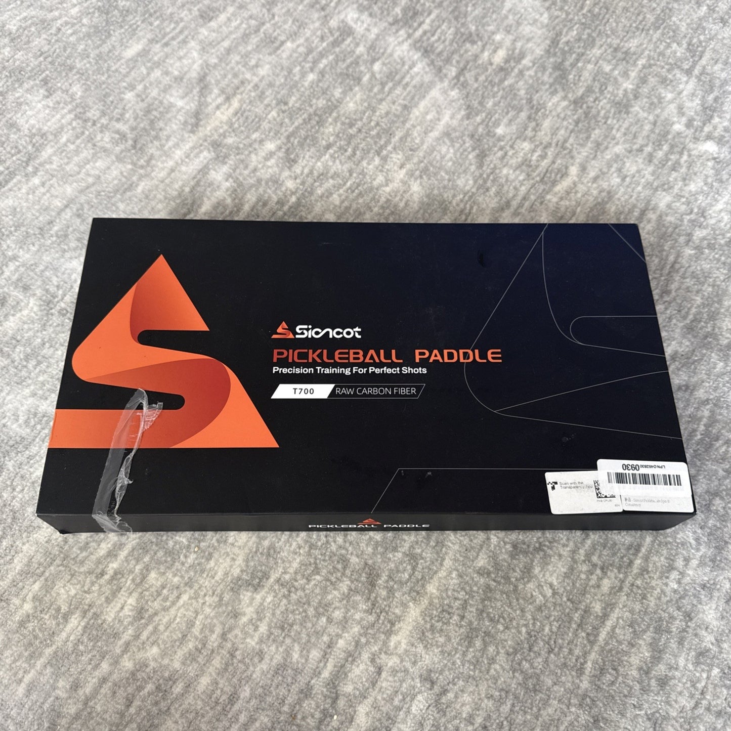 NEW OPEN BOX - DGYGQ - T700 RAW CARBON FIBER - PICKLEBALL PADDLE