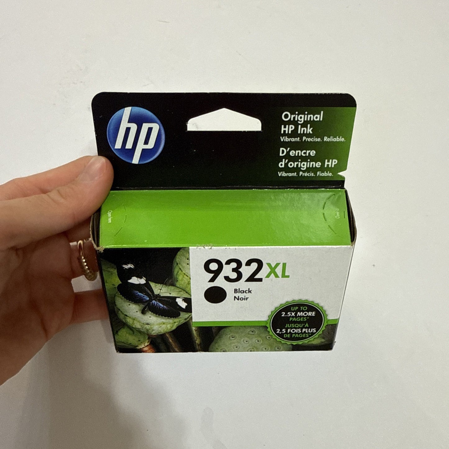 Genuine HP 932XL Black Ink Cartridge CN053AN OfficeJet Exp 12/22 New