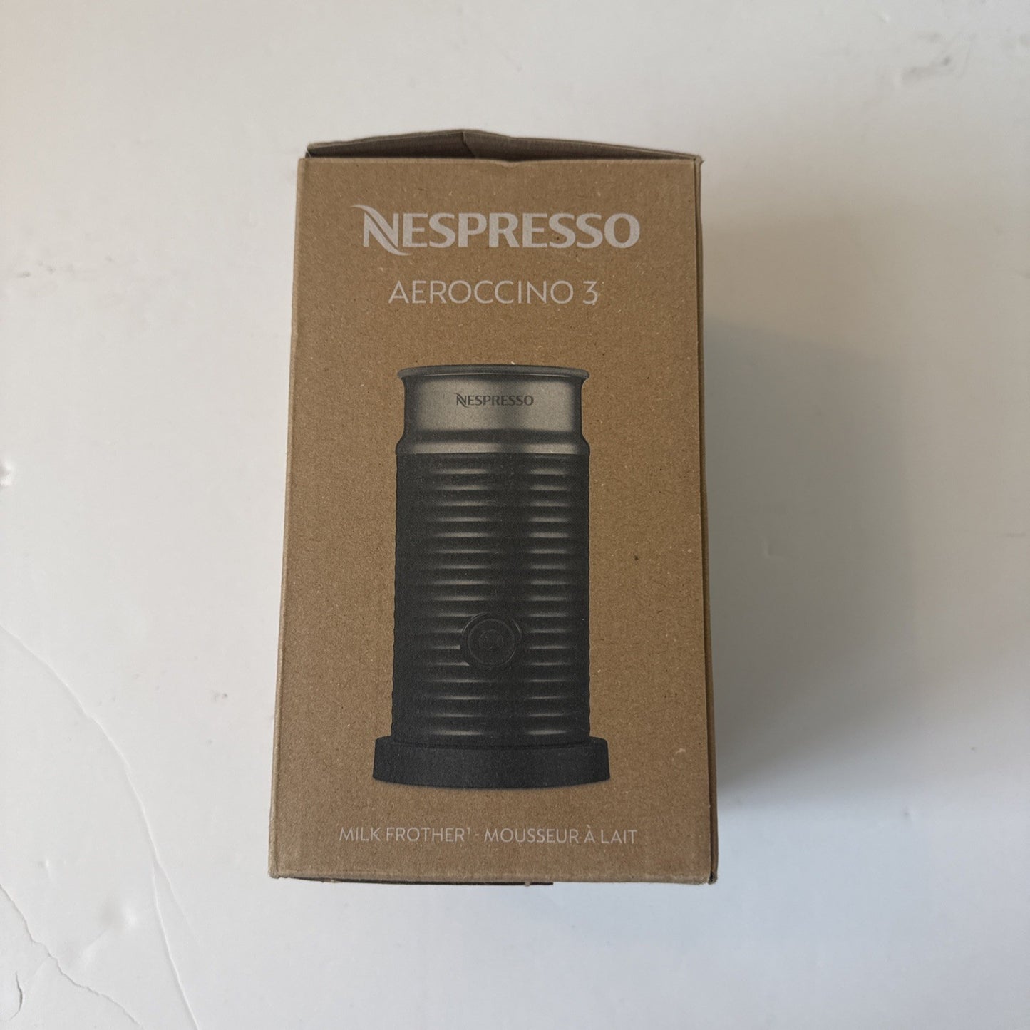 Nespresso Aeroccino 3 Electric Milk Frother - Black 