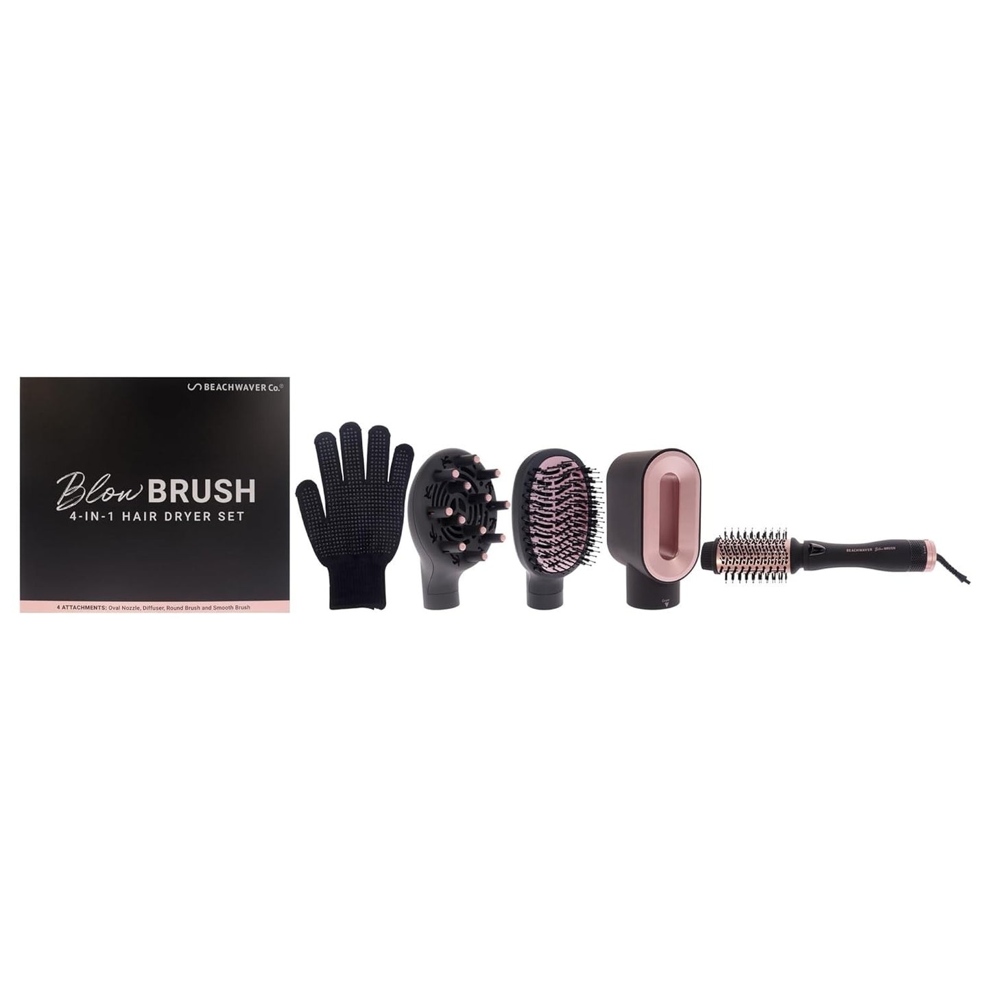 Beachwaver Blow Brush 4 In 1 Hair Dryer Set New In Box & Sealed