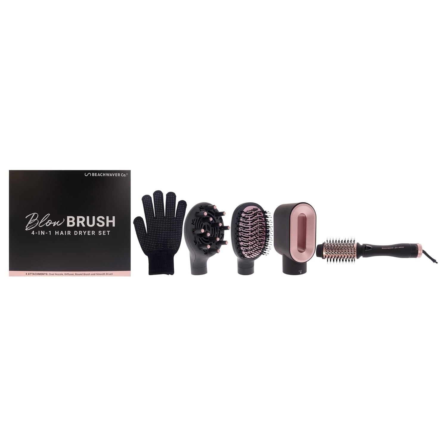 Beachwaver Blow Brush 4 In 1 Hair Dryer Set New In Box & Sealed