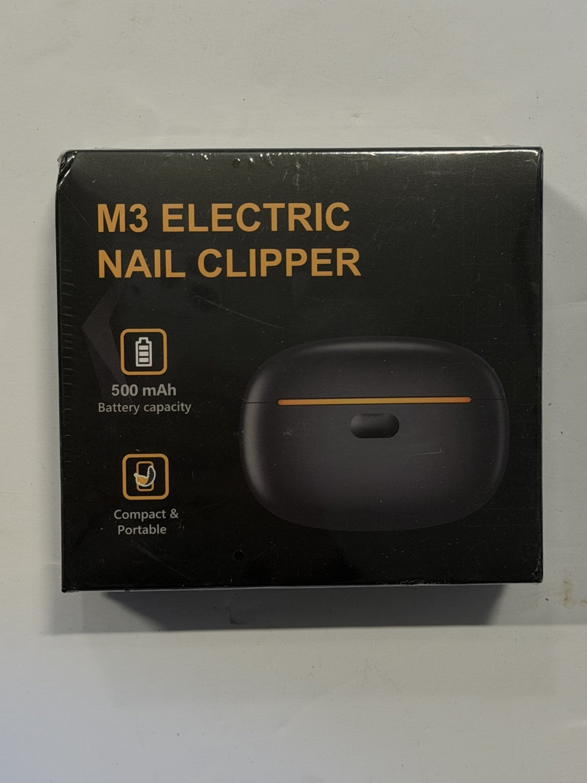 M3 Electric Nail Clipper Compact Portable New in Box