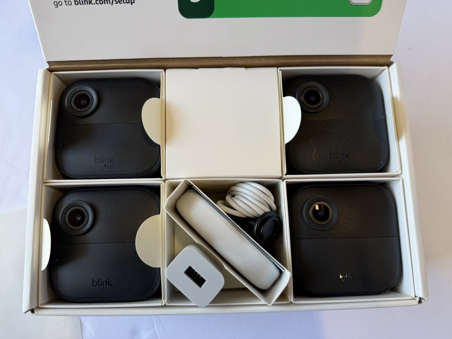 Blink Outdoor 4 XR two-year battery camera 4x security coverage 4 camera - Black
