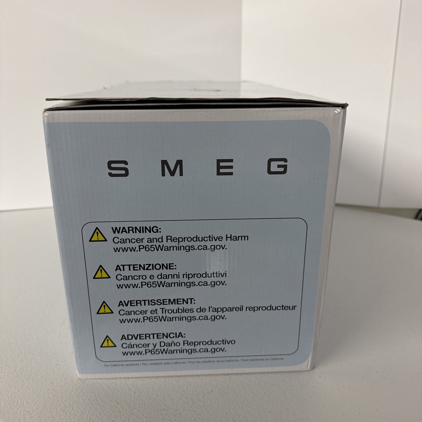 Smeg Original Tsf02 4 Slice Toaster Stainless Steel 1400W