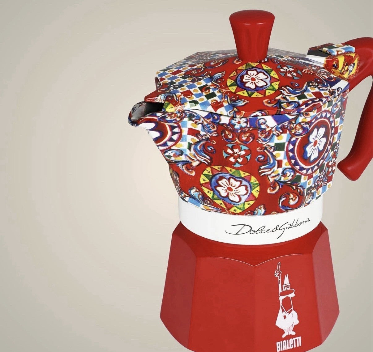 Bialetti Dolce & Gabbana Mocha Express 3 Cup Open Fire (Coffee Maker Espresso