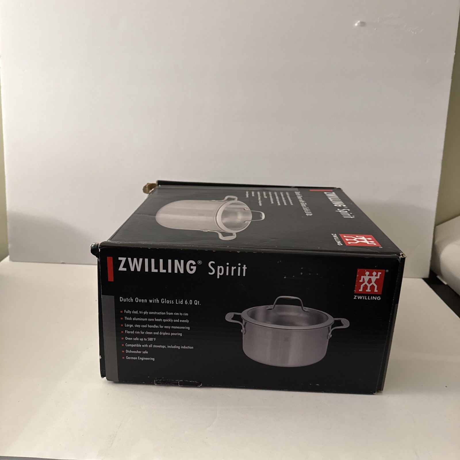 ZWILLING Spirit 3-ply 6-qt Stainless Steel Dutch Oven NEW
