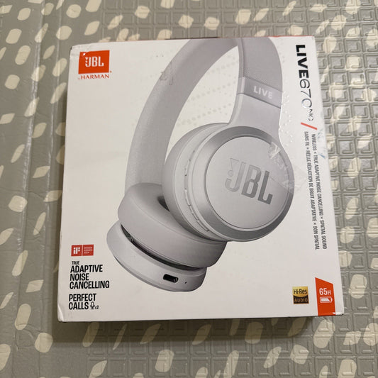 JBL - Live 670NC Wireless On-Ear Headphones with True Adaptive Noise Cancelli...