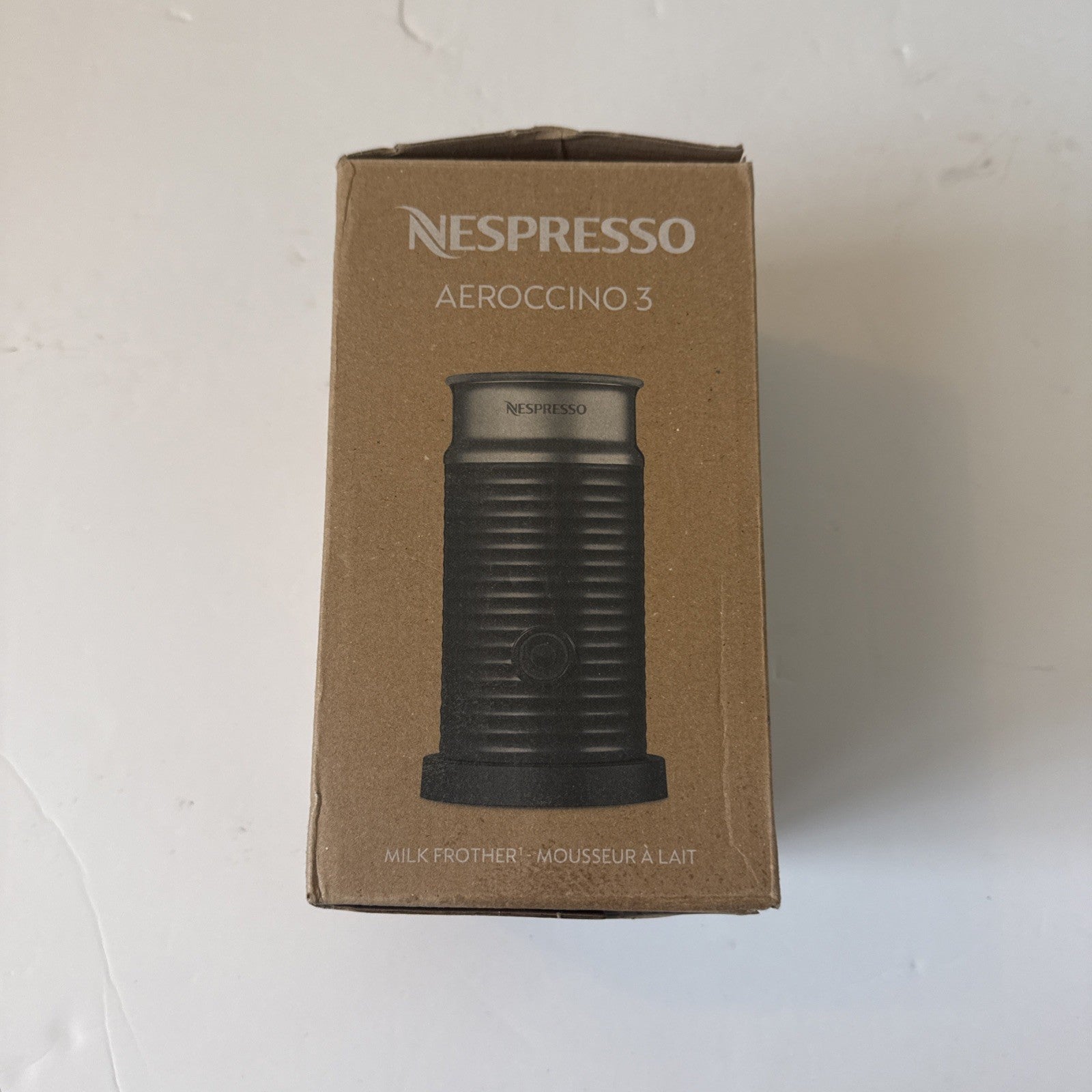 Nespresso Aeroccino 3 Electric Milk Frother - Black 