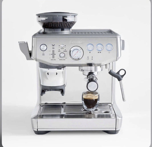 Breville Barista Express Impress Espresso Machine - BES876BSS1BNA1 Silver)Tested