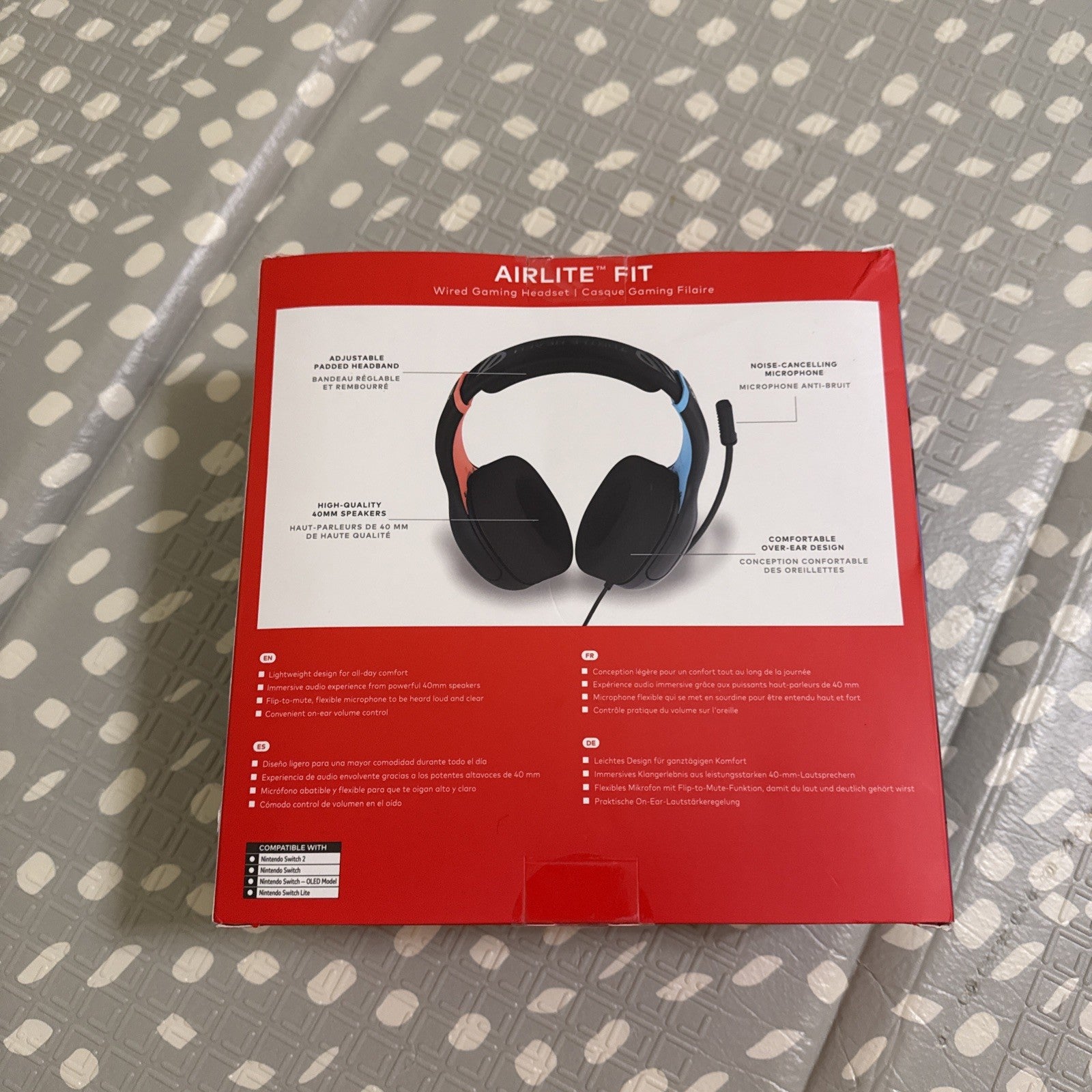 Turtle Beach - Airlite Fit Wired Over-Ear Gaming Headset for Nintendo Switch ...