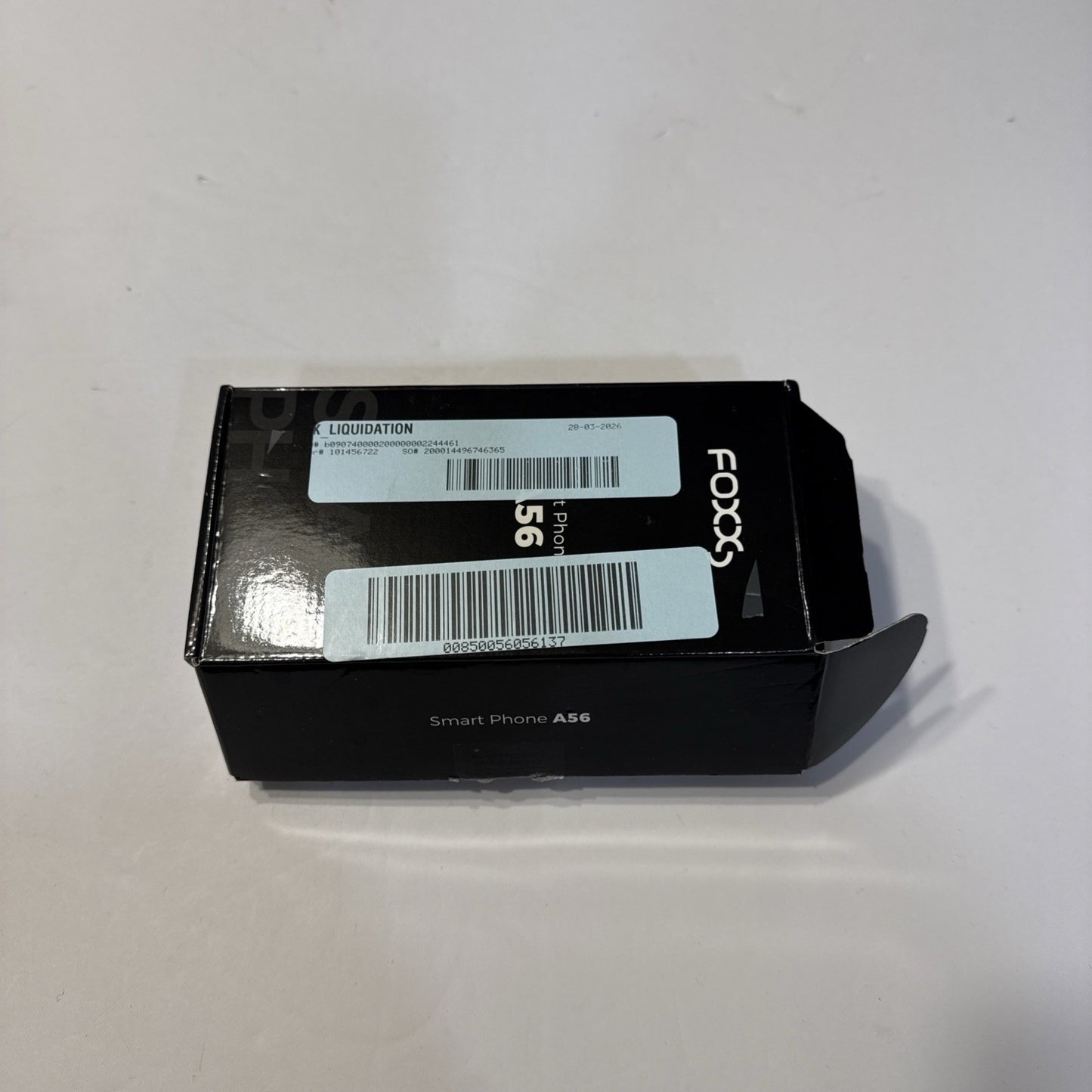 Foxx A56 SMART PHONE Black Android Phone 2AQRM-A56 Unlock Capacity Android 