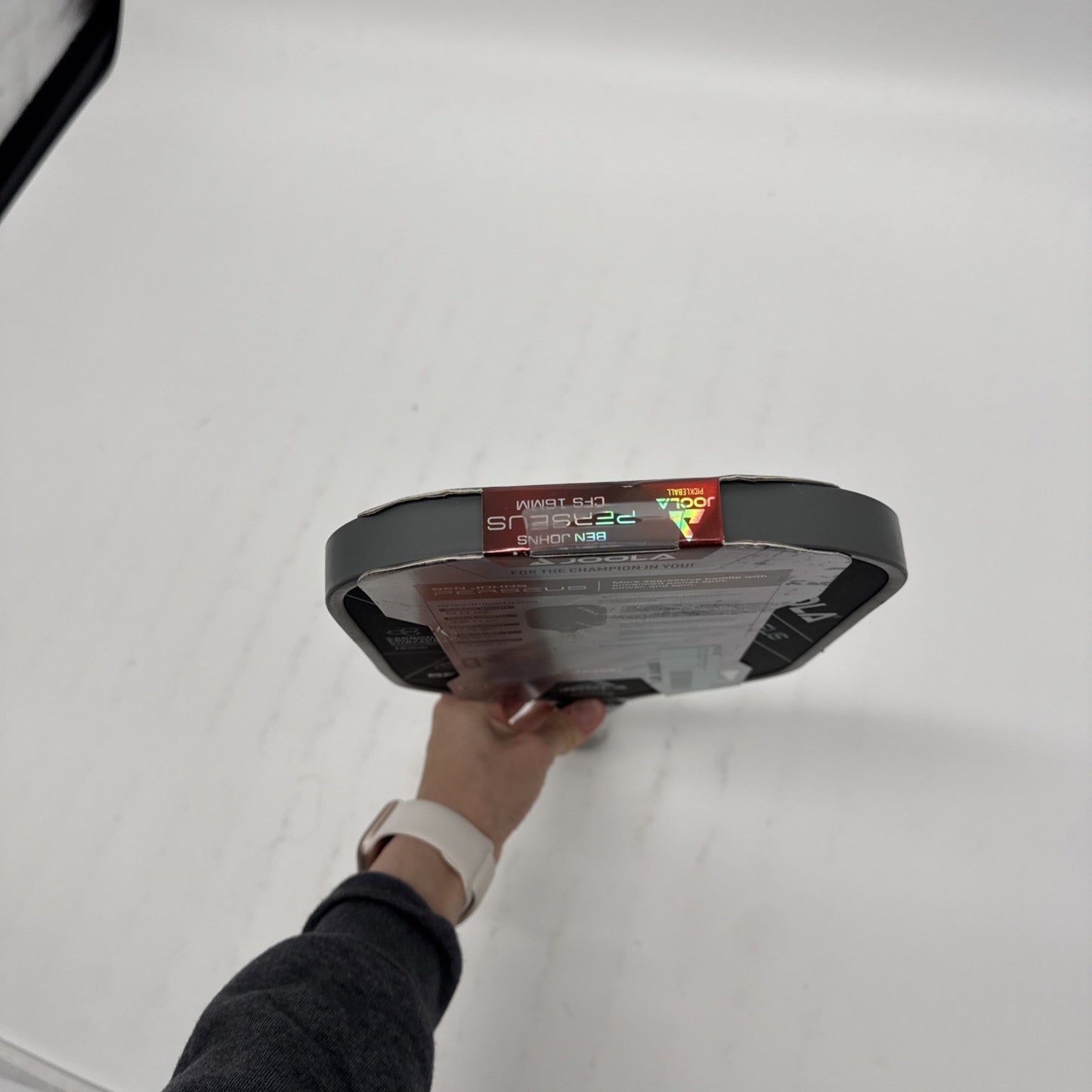 Joola Ben Johns PERSEUS CFS 16mm Carbon Pickleball Paddle - Black Brand New!