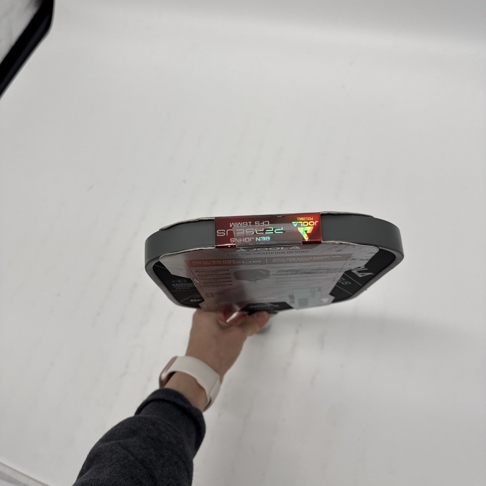 Joola Ben Johns PERSEUS CFS 16mm Carbon Pickleball Paddle - Black Brand New!