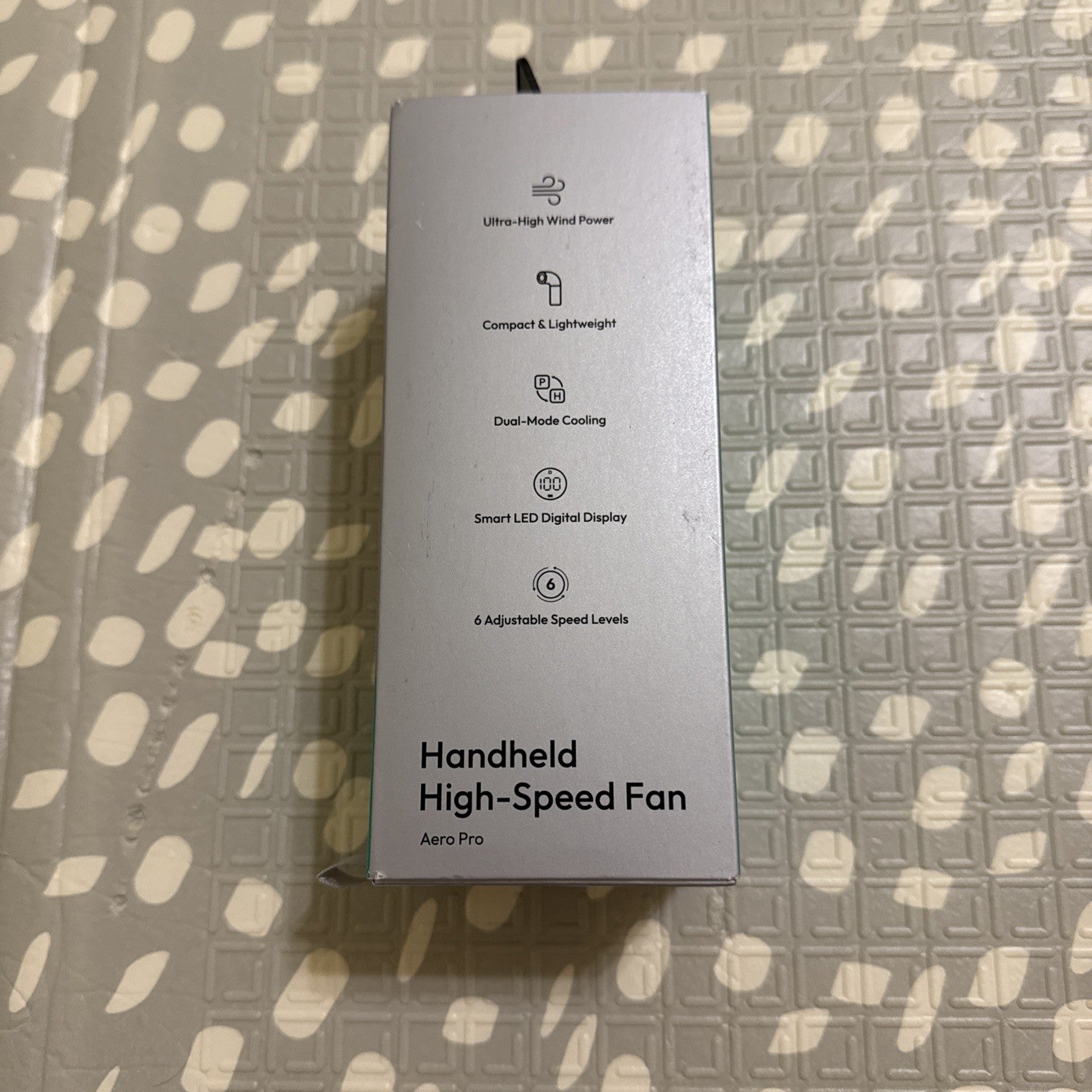 Aecooly Portable Handheld Fan, Powerful Turbo Mini Fan, 19000 RPM Aero