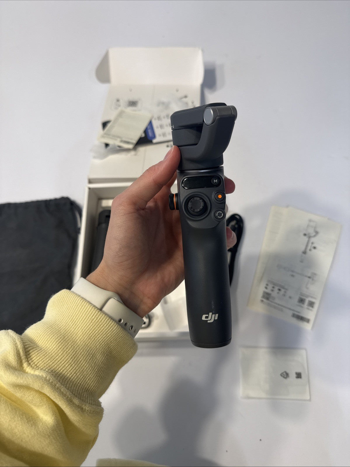 DJI Osmo Mobile 6 Foldable Gimbal Stabilizer for Smartphones Slate Gray