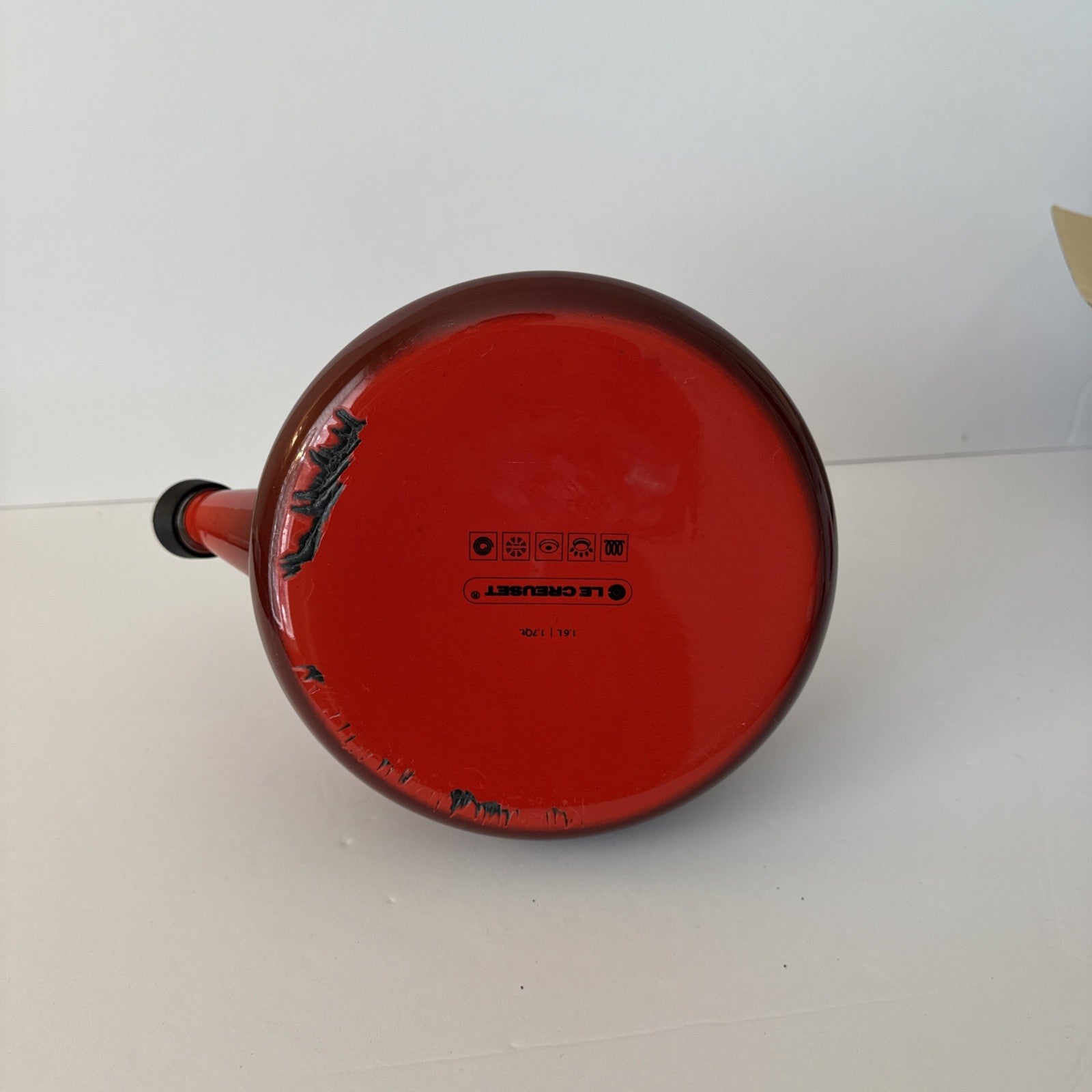 Boil Water Fast - Le Creuset 1.7qt Whistling Tea Kettle Cerise See Pics
