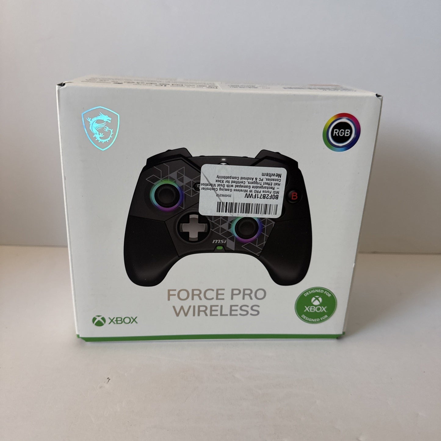 MSI Force PRO W Wireless Controller Black