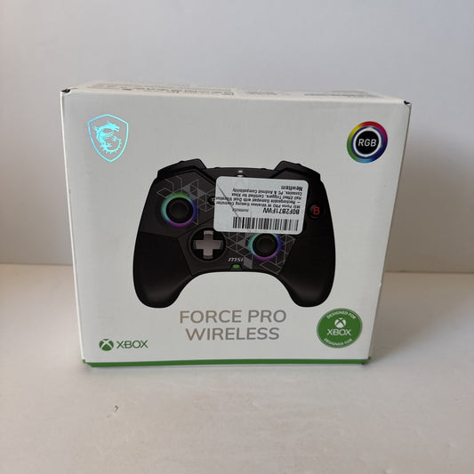 MSI Force PRO W Wireless Controller Black
