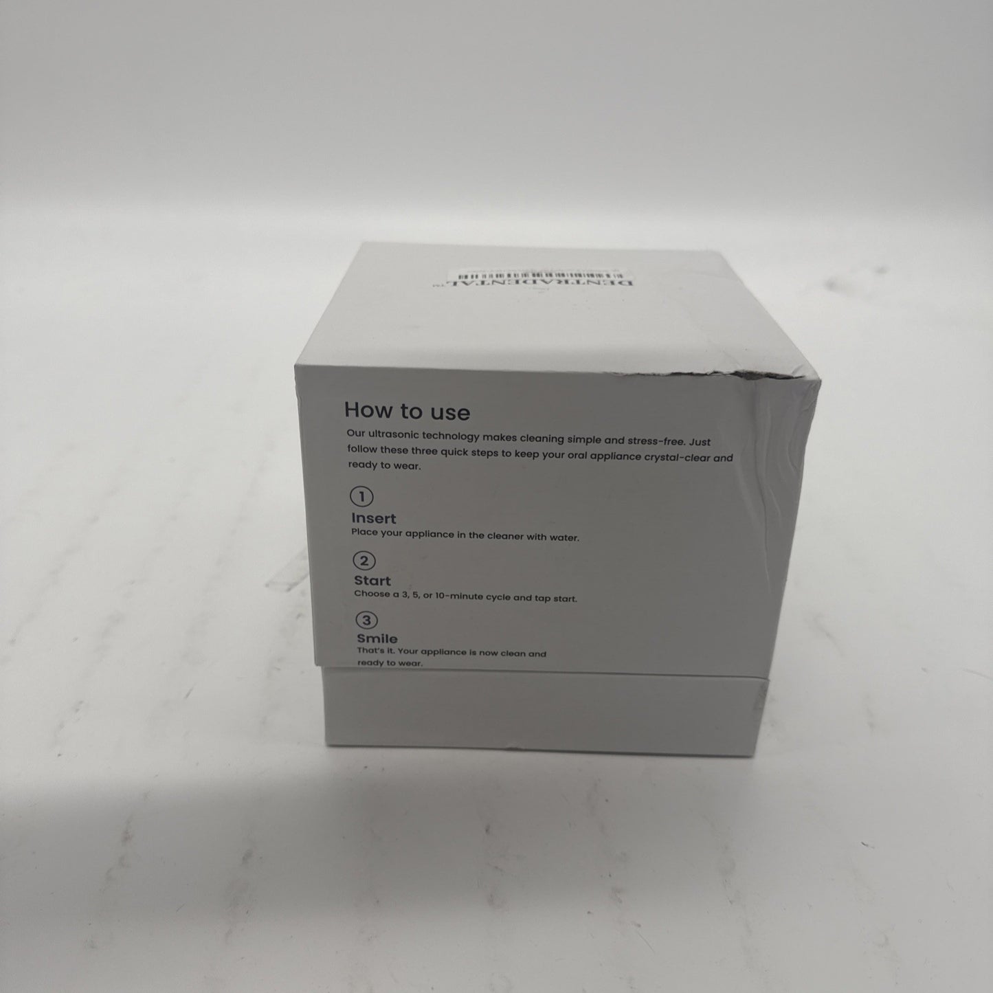 Oral Appliance Cleaner Aligners/Retainers/Guards/Dentires - Dentradental Ultra