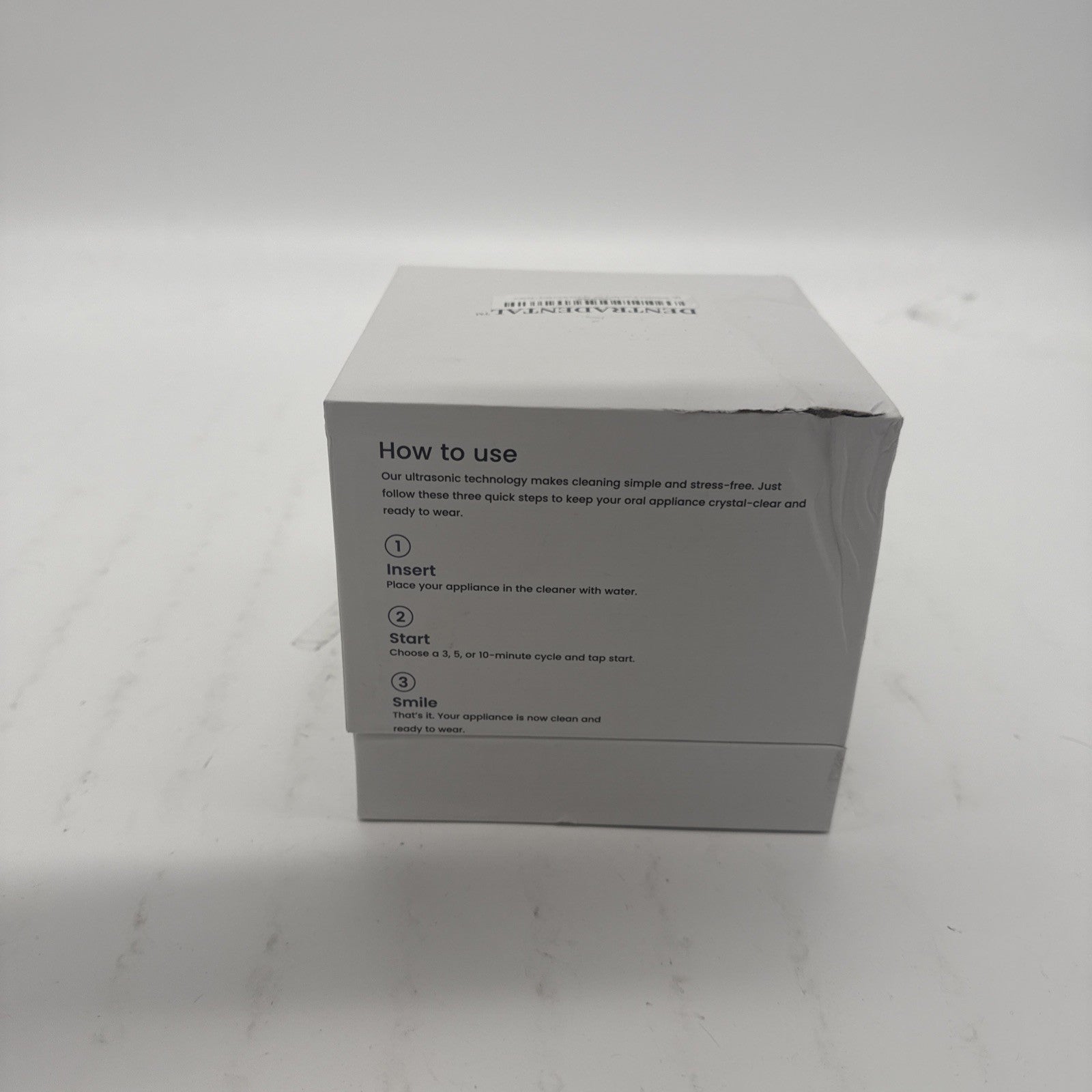 Oral Appliance Cleaner Aligners/Retainers/Guards/Dentires - Dentradental Ultra