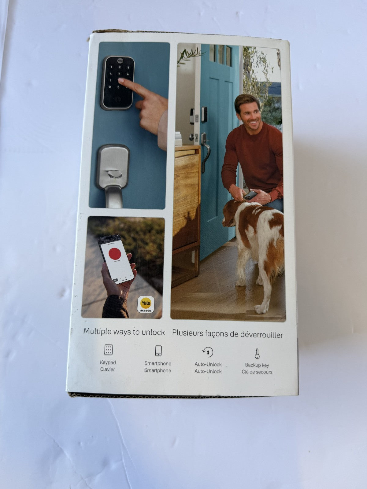 Yale Assure Lock 2 Wi-Fi Keypad Smart Lock Satin Nickel - open box