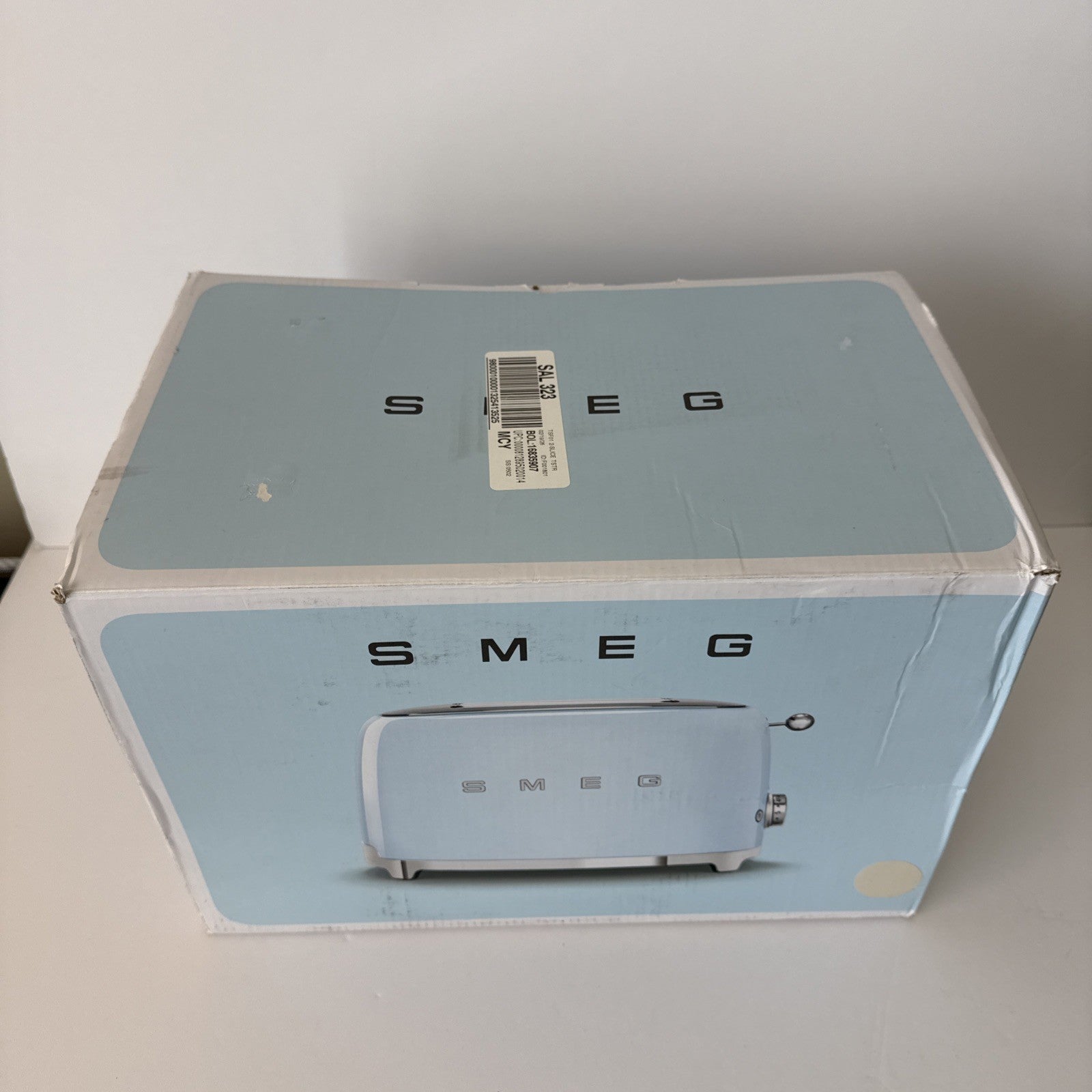 SMEG 2-slice Retro Style Toaster, Various Colors, NEW Open box