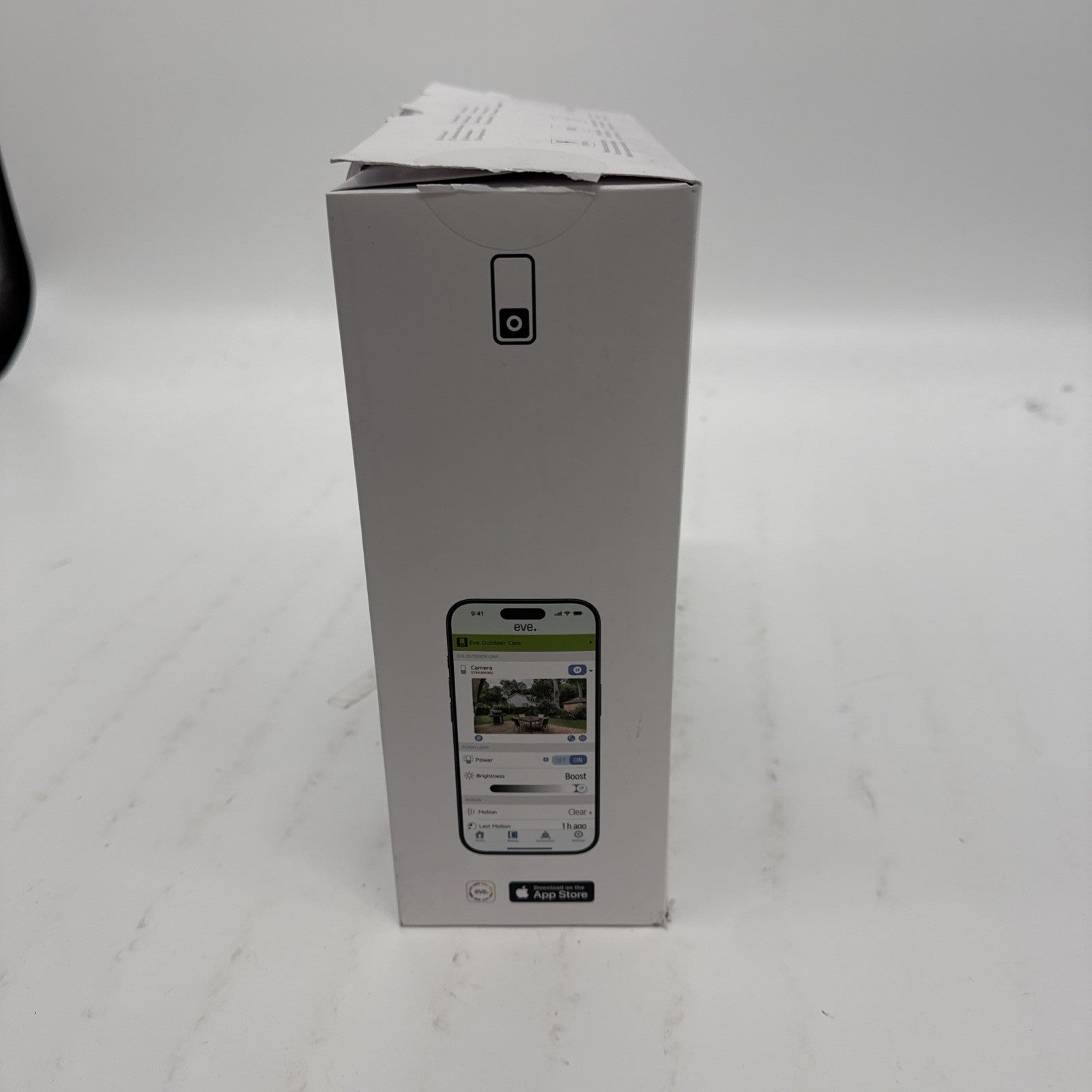 Eve Outdoor Cam White Edition Secure floodlight camera with Apple Home Kit NEW