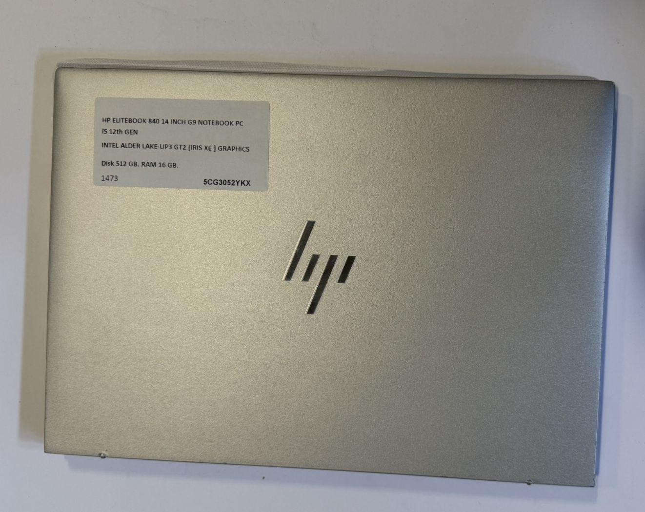 HP EliteBook 840 G9 14" 16GB 512GB SSD Core™ i5- IRIS XE, Silver