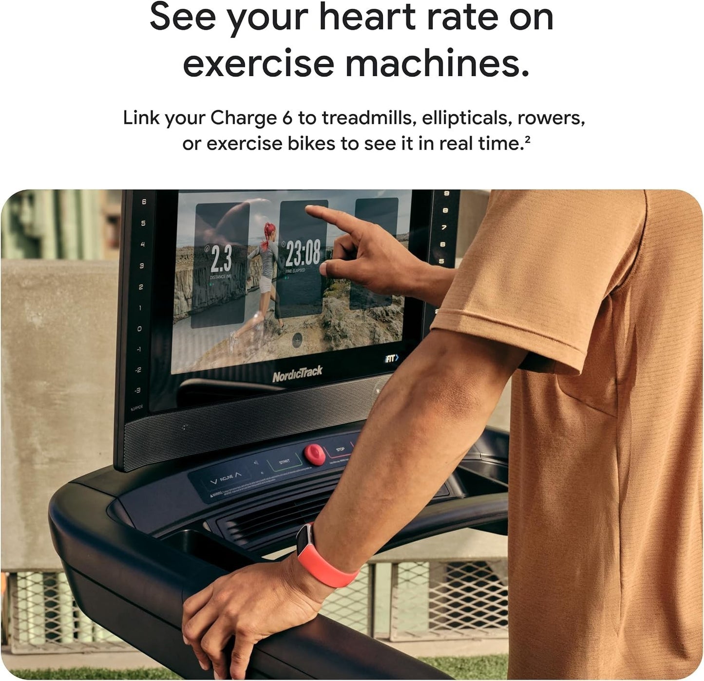 Fitbit Charge 6 Fitness Activity Tracker Heart Rate GPS Google- G3MP5