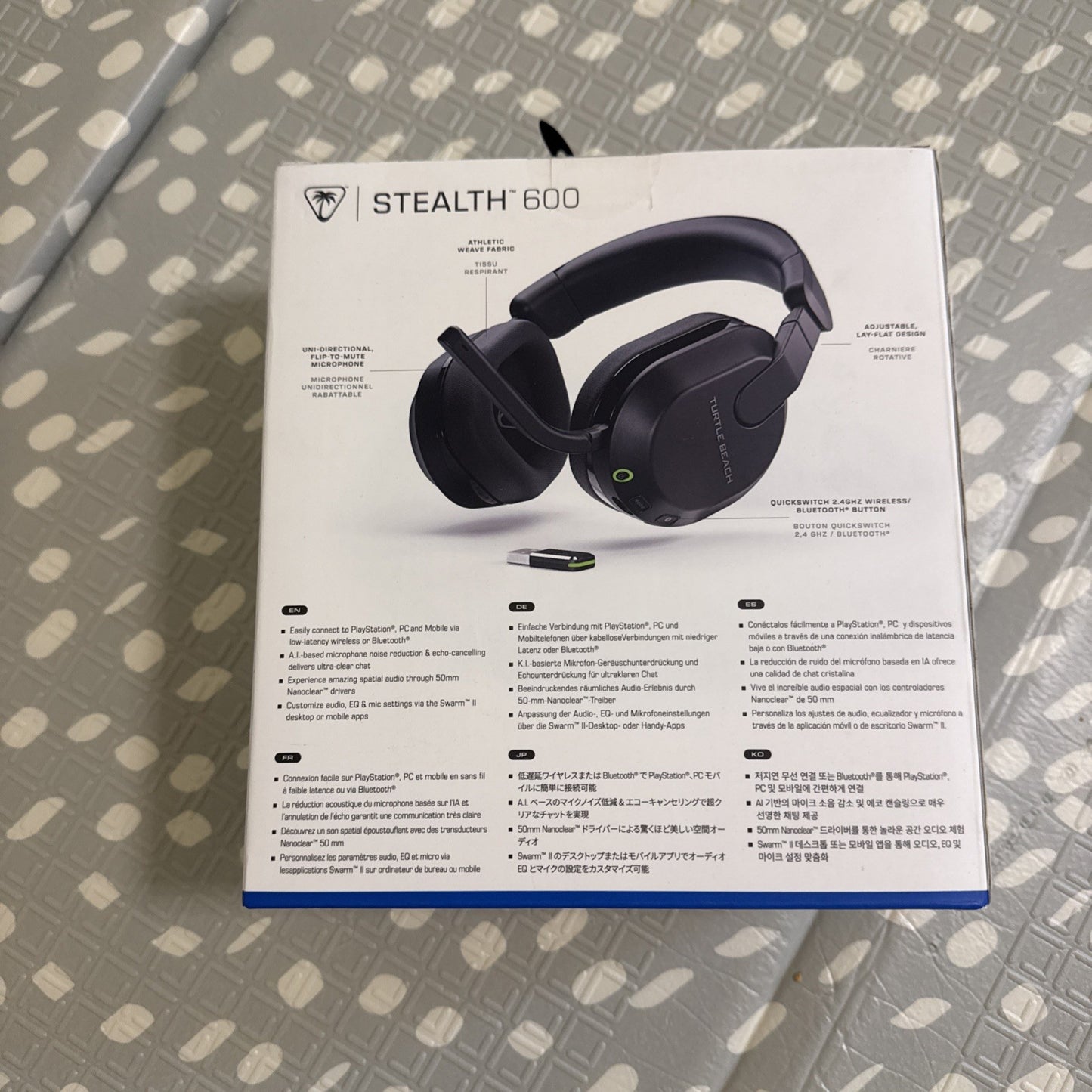 Turtle Beach Stealth 600 Gen 3 Wireless Headset for PlayStation - Black