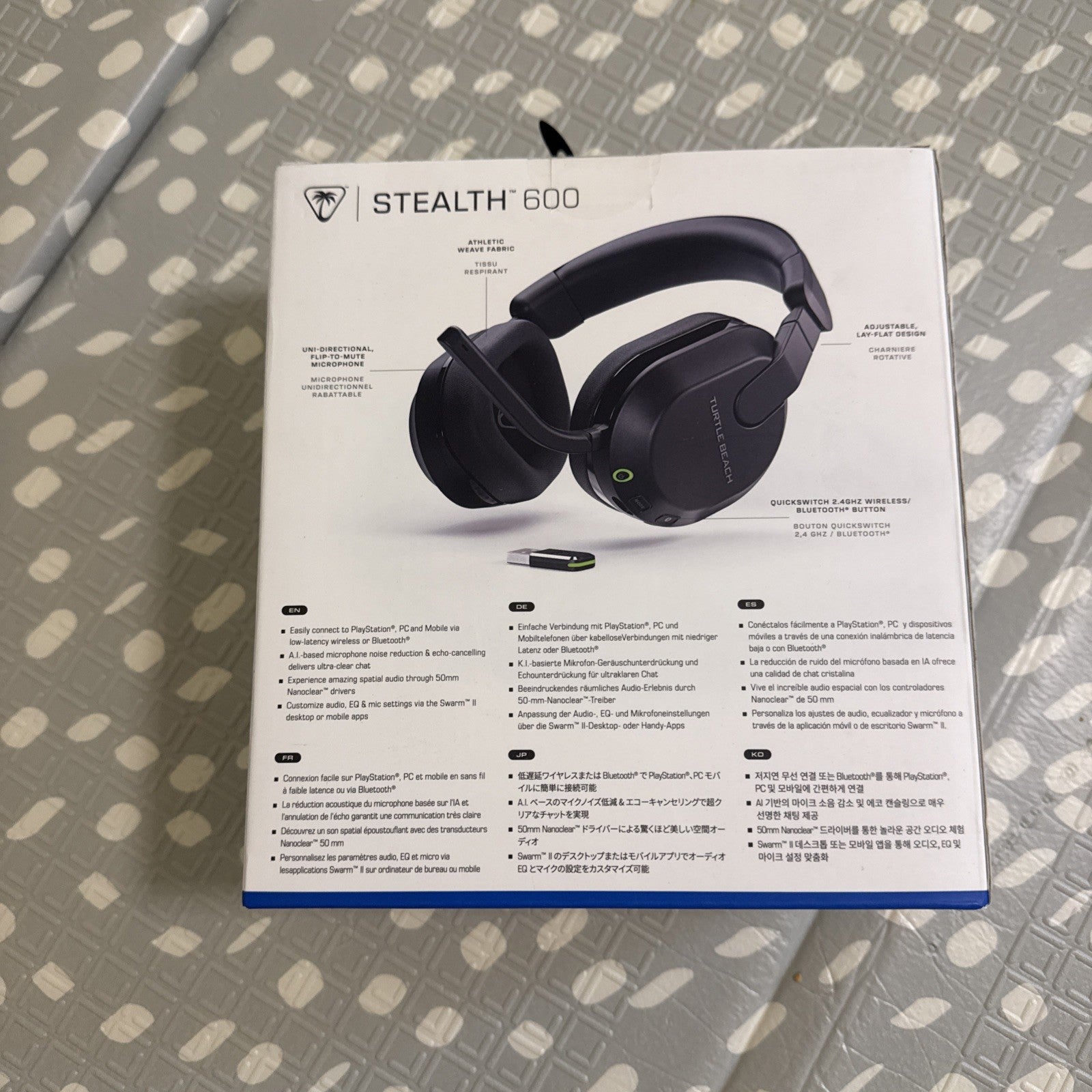 Turtle Beach Stealth 600 Gen 3 Wireless Headset for PlayStation - Black