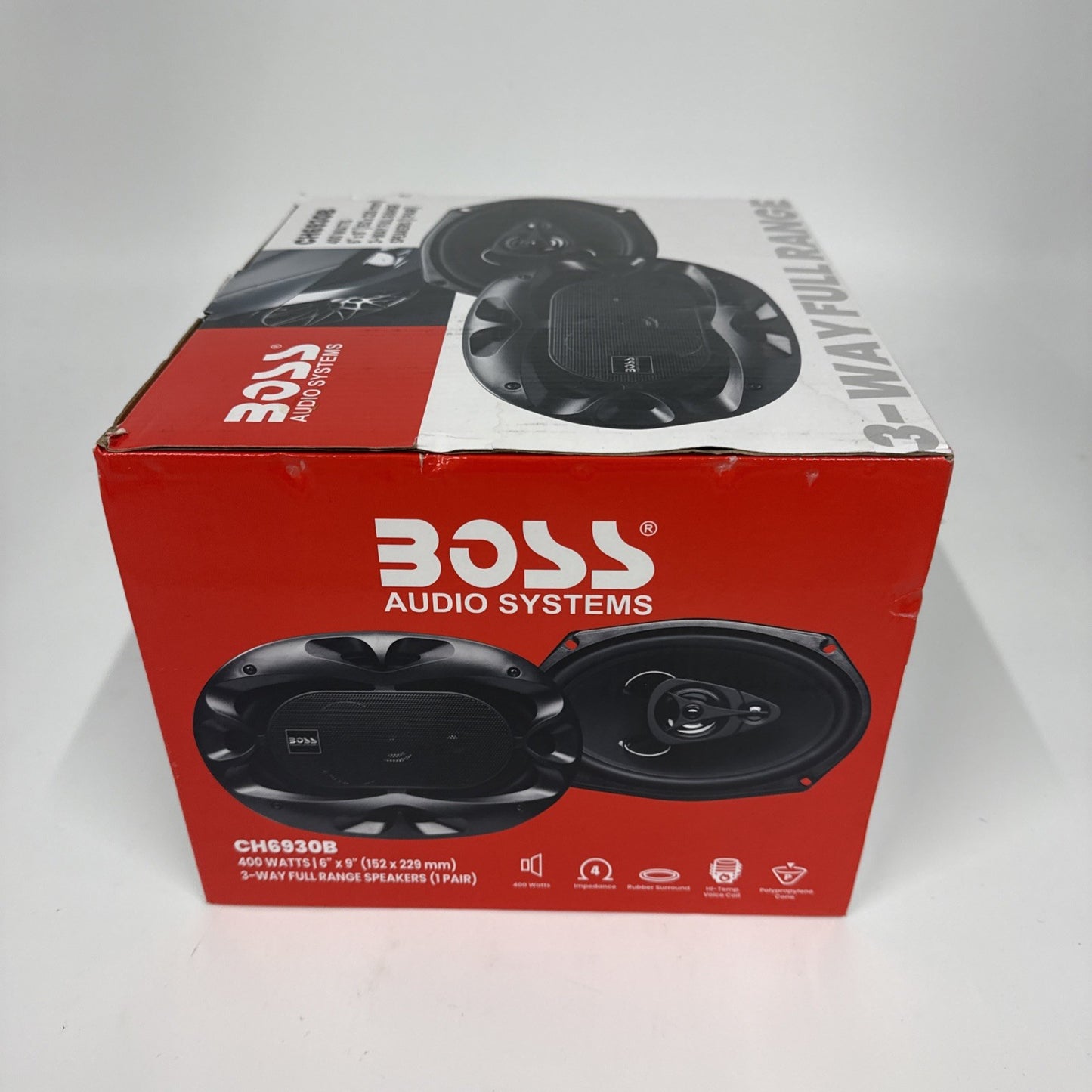BOSS Audio Systems CH6930B Chaos Series 6 x 9 Inch Car Stereo Door Black 