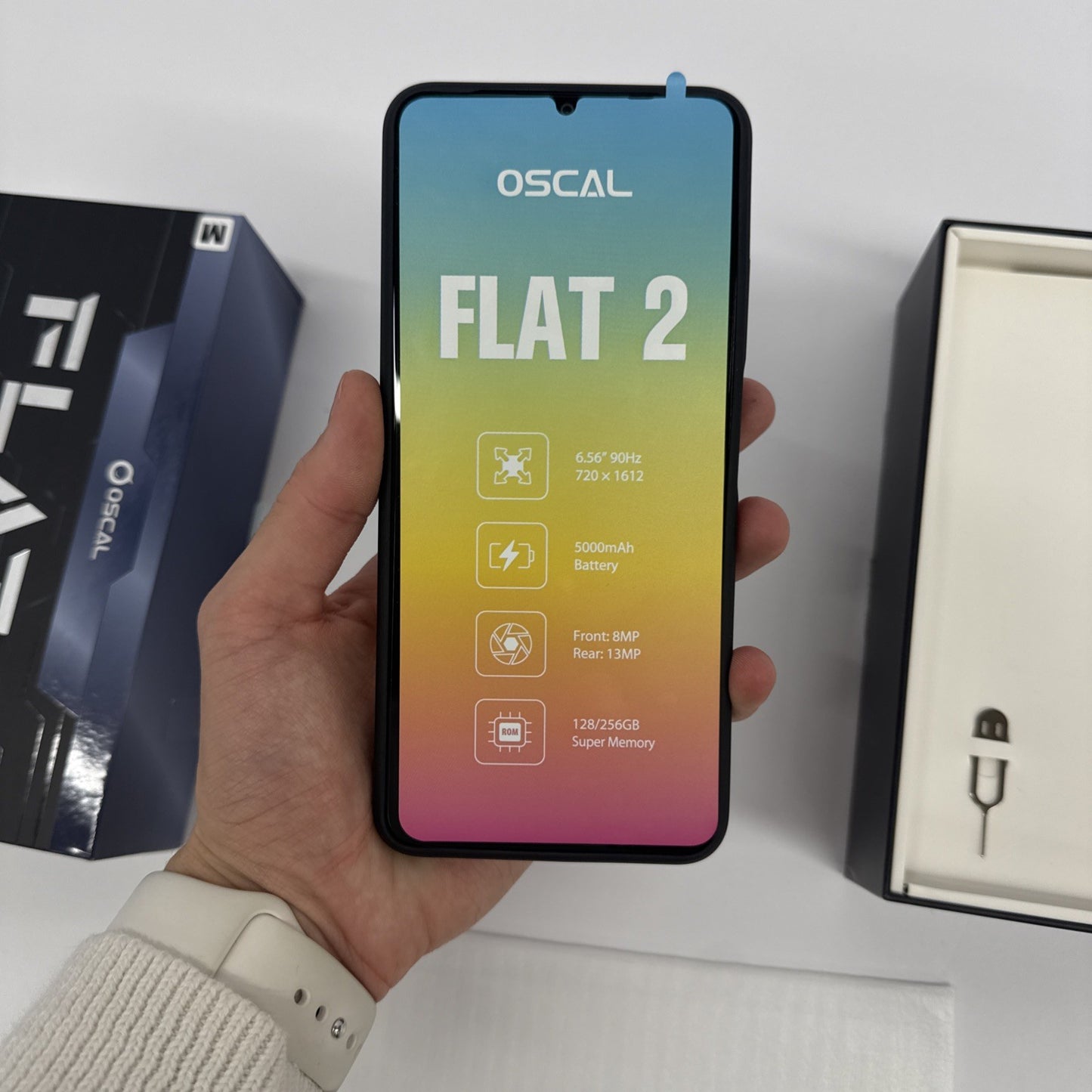 OSCAL FLAT 2 – Elevate Your Mobile Experience!  Lack 128gb New In Box
