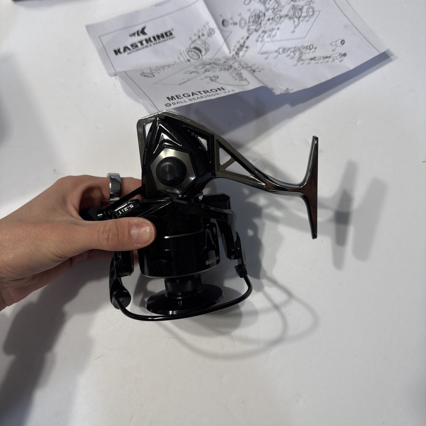 KastKing MegaTron Spinning Reel Great Freshwater&Saltwater Spin Fishing Reels US
