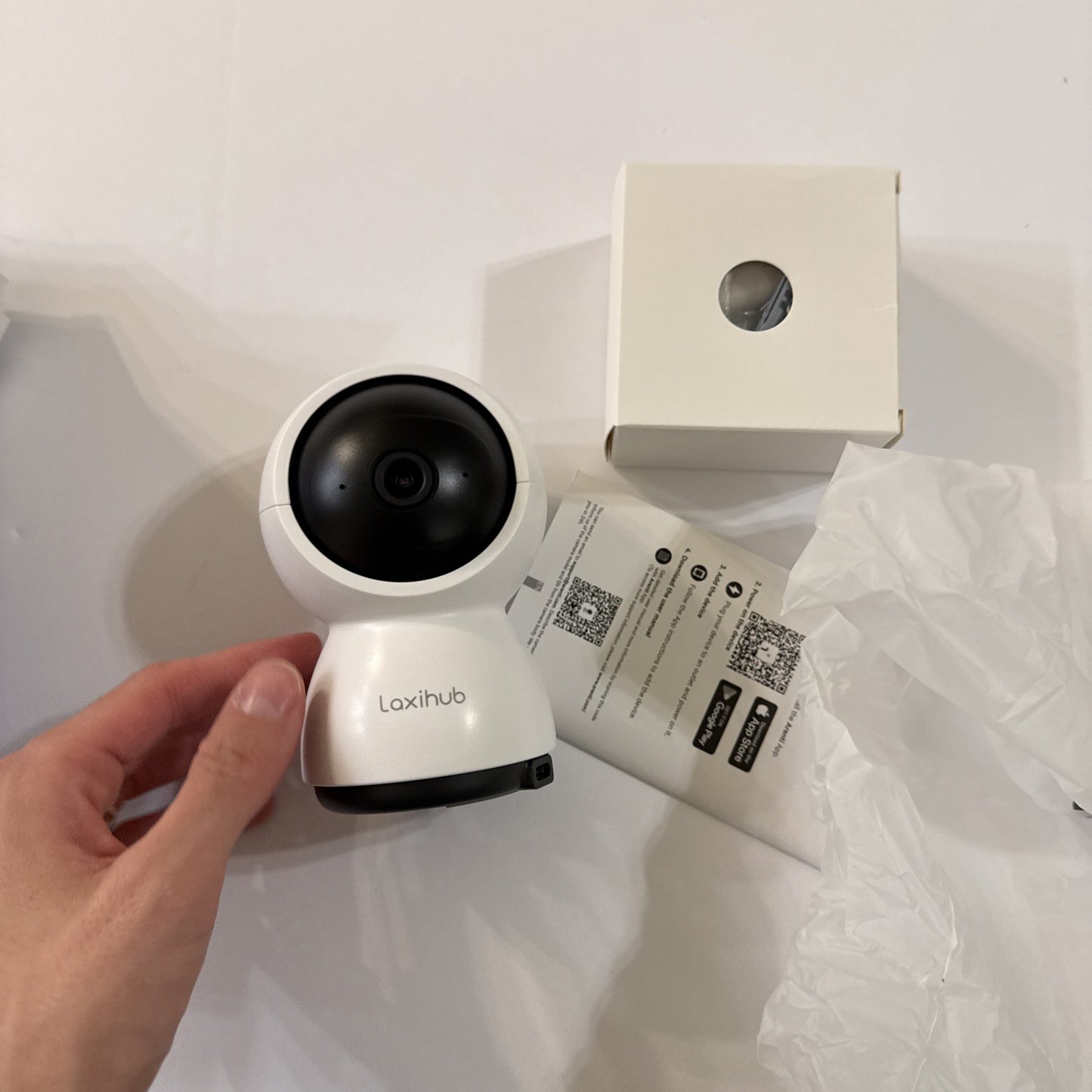 Laxihub P7 2k  Smart Indoor Wi-Fi Security Camera