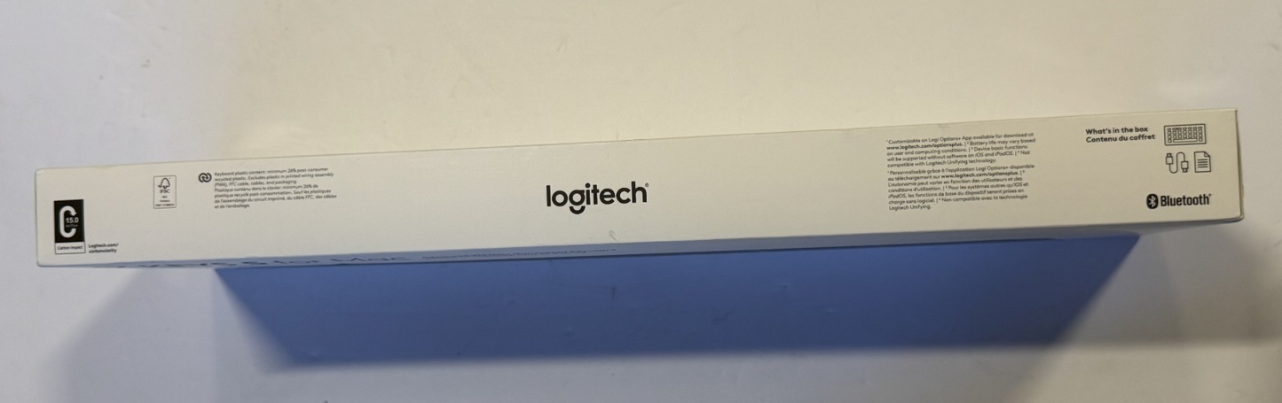 Logitech MX S Keys Full Size Keyboard for PC and Mac -BLACK