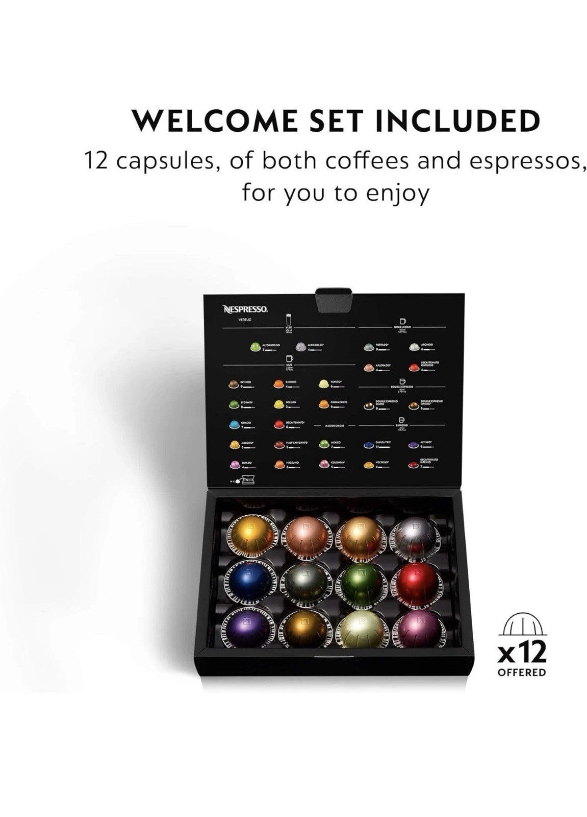 Nespresso Vertuo Plus & Aeroccino3 ENV155TAE  w/ Milk Frother DeLonghi Grey New