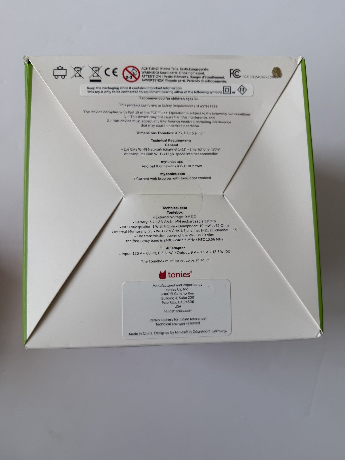 Tonies Cocomelon Toniebox Audio Player Starter Set with JJ