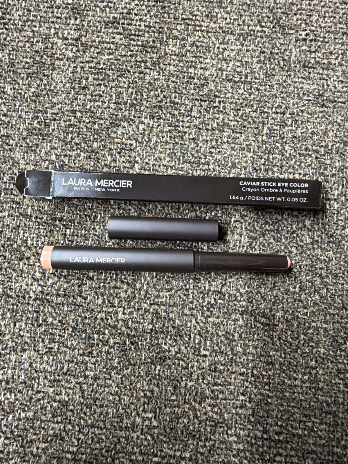 Laura Mercier ~ Caviar Stick Eye Color Crayon Matte ~ Peach ~ 0.05oz ~ FULL SIZE