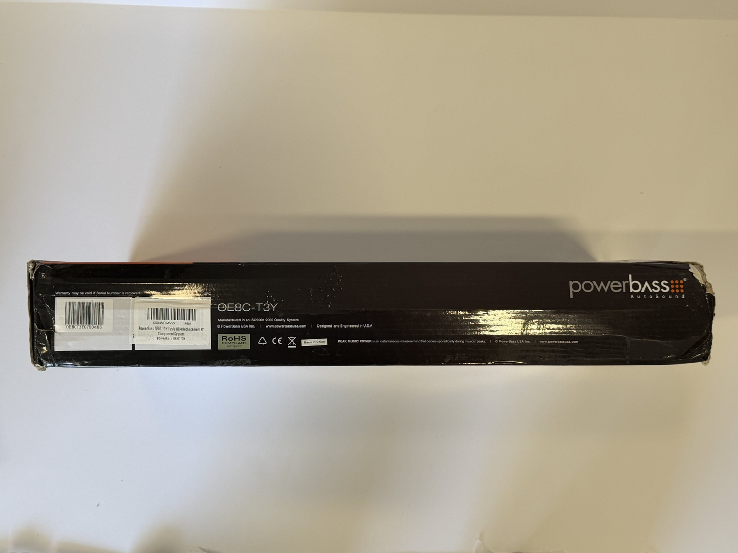 PowerBass OE8C-T3Y Replacement OEM 8" Component System 180W - 2PCS