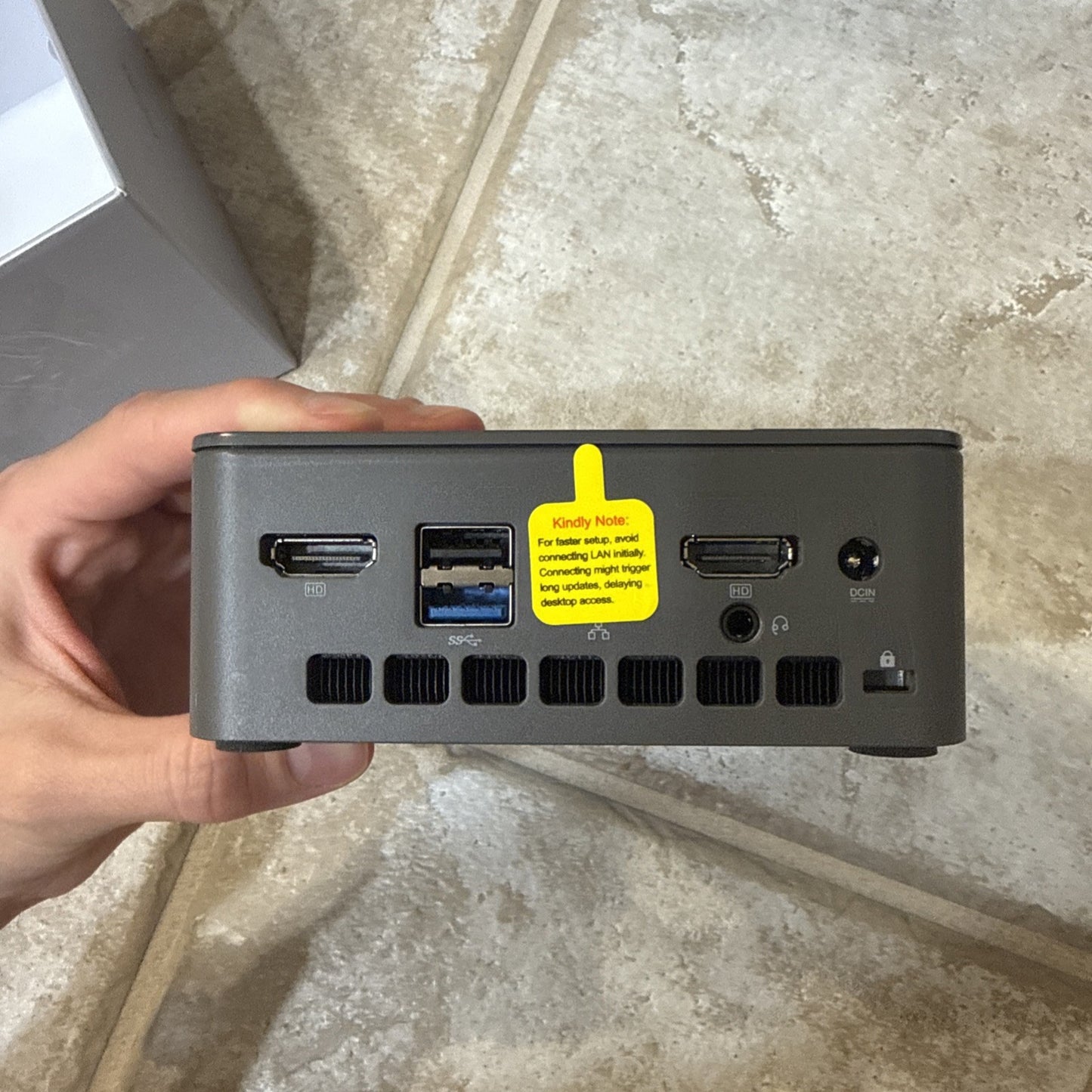 GMKtec G3S Mini PC ‎Intel Alder Lake N95 16GB RAM 512GB SSD Desktop Computer New